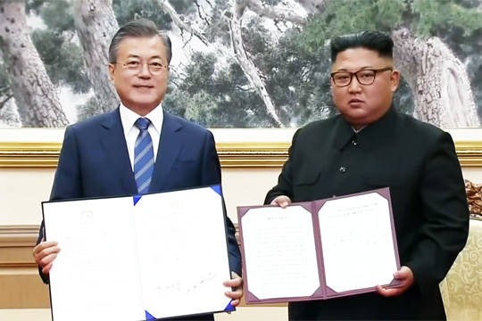 Южная Корея и КНДР подписали всеобъемлющее военное соглашение