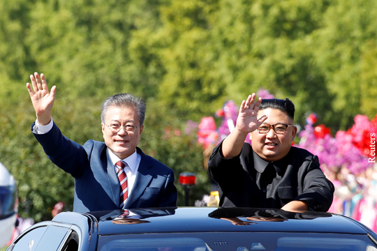 Объявлено о прекращении войны между двумя Кореями