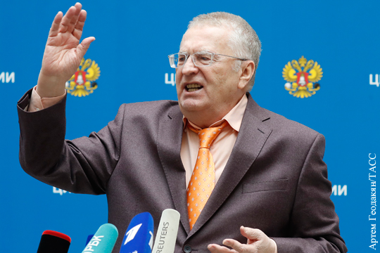 Жириновский обвинил Ищенко в попытке захвата власти в Приморье