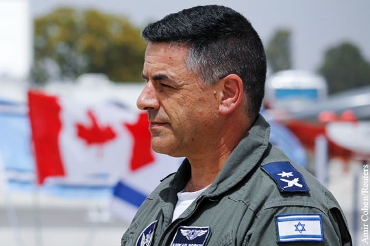 Главком ВВС Израиля прибудет в Москву в четверг