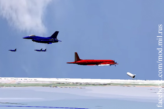 Минобороны показало 3D-видео катастрофы Ил-20