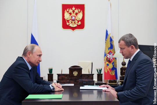 Путин сменил губернатора Астраханской области