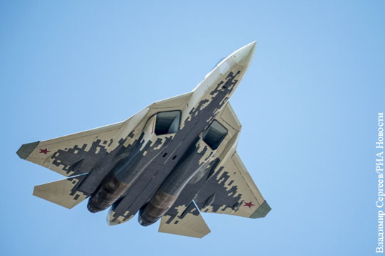 Российский истребитель Су-57 в Британии сочли «предупреждением о третьей мировой»