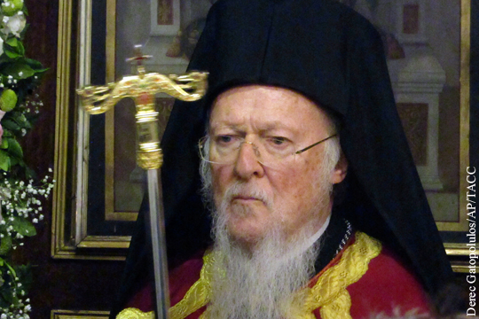 Патриарху Варфоломею напомнили о последствиях общения с раскольниками