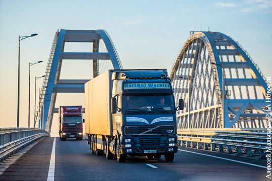 Крымский мост открывает дорогу бизнесу и конкуренции