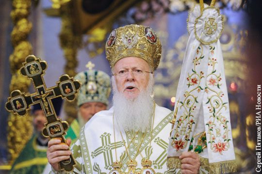Греческий митрополит обвинил патриарха Варфоломея в создании раскола