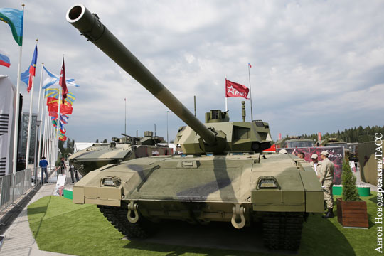 Индия интересуется новейшим российским танком «Армата»