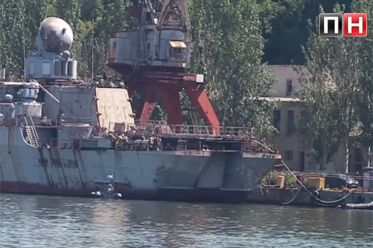 В Раде признались в невозможности вооружить крейсер «Украина» без России