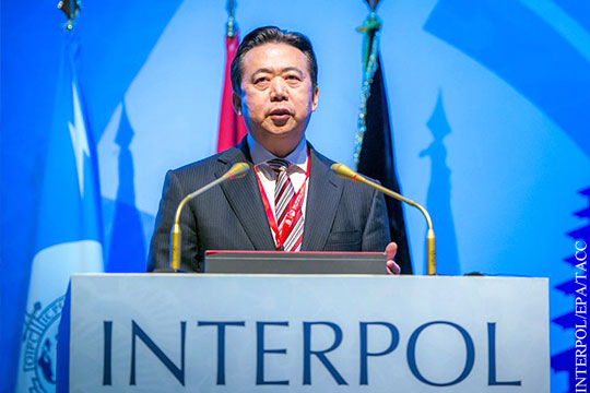 Чем глава Интерпола насолил властям Китая