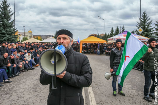 Ингушских депутатов шантажируют из-за границы с Чечней