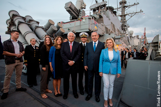 Американский корабль впервые за 20 лет пришвартовался в израильском Ашдоде