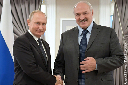 Путин и Лукашенко провели двустороннюю встречу в Могилеве