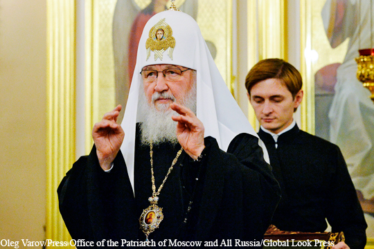 Патриарх Кирилл выразил надежду на сохранение единства православной церкви