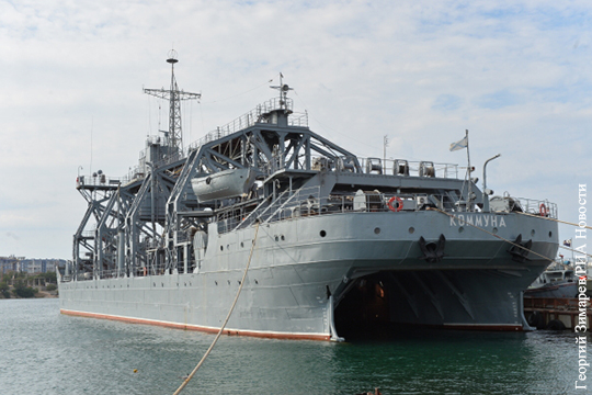 Построенное при царе судно ВМФ России выйдет в Черное море
