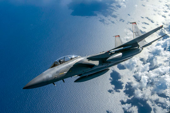 Американский F-15 угодил в «чрезвычайную ситуацию» на Украине