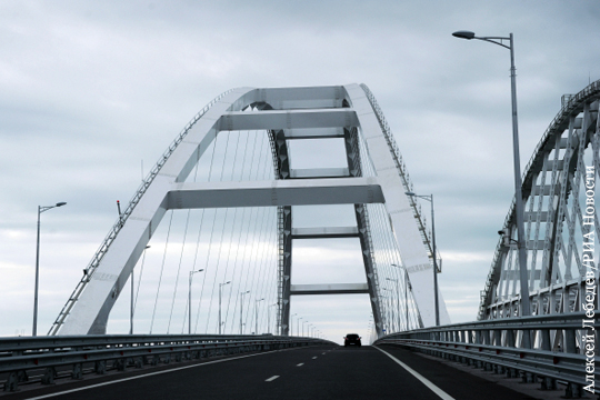 Названа роль Крымского моста в керченской трагедии