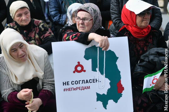 Кто управляет протестами в Ингушетии