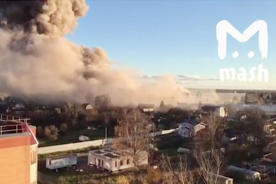 На крупнейшем в России заводе пиротехники произошел взрыв