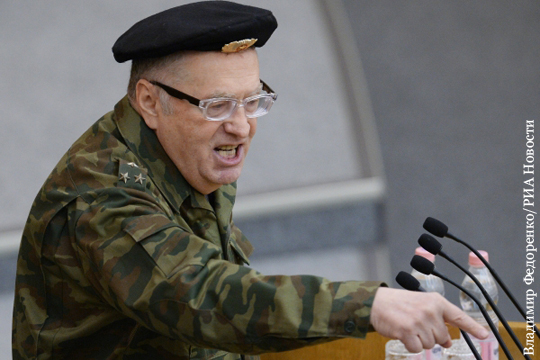 Жириновский уверен, что Россия должна узаконить свое право на первый ядерный удар