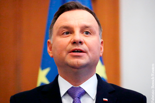 Президент Польши призвал Германию отказаться от «Северного потока – 2»
