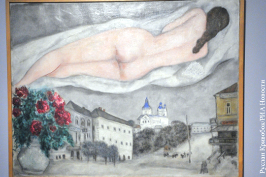 Facebook обнаружил порнографию в картине Шагала