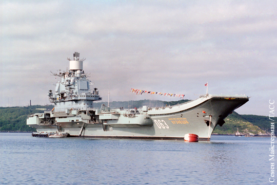 Россия может построить авианосец крупнее «Адмирала Кузнецова»