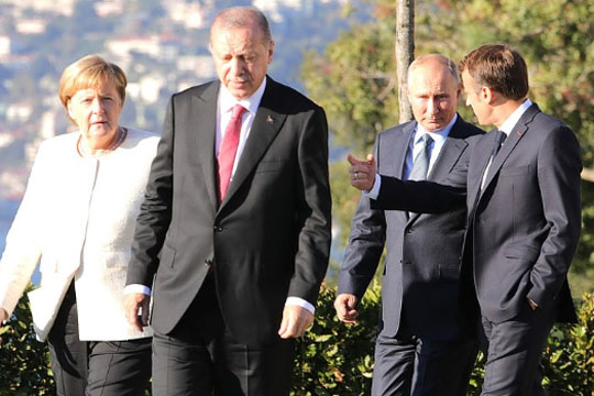 Лидеры России, Турции, Франции и Германии выступили против сепаратизма в Сирии