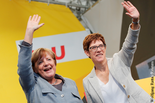 Ангела Меркель вырастила себе на замену политического «клона»