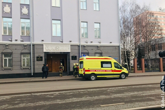НАК подтвердил взрыв у УФСБ в Архангельске