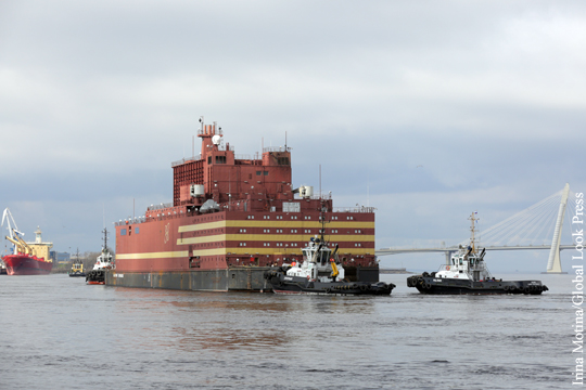 В России запустили реактор плавучей АЭС