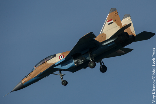 МиГ-29М разбился в Египте