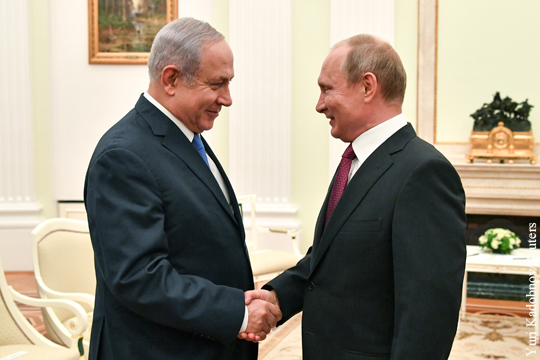 Анонсирована встреча Путина и Нетаньяху в Париже