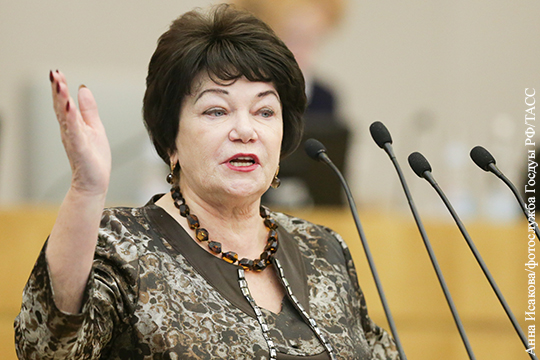 Депутат Плетнева прокомментировала скандал с первоклассницей и вибратором