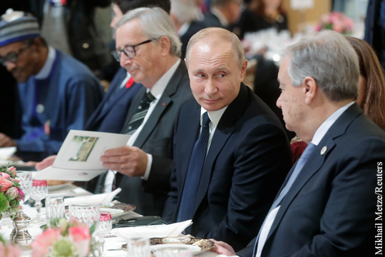 В Париже прибегли к ухищрениям, чтобы не допустить беседы Путина и Трампа