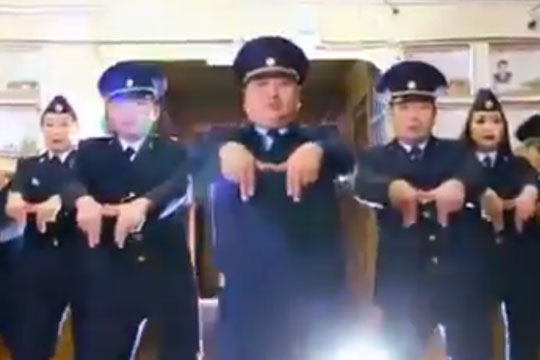 Якутские полицейские записали танцевальный клип