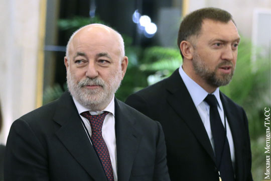 Россия откажется от участия в Давосском форуме, если туда не пустят Дерипаску и Вексельберга