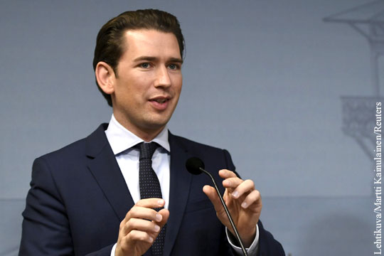 Канцлер Австрии рассказал о реакции на «дело о шпионаже»