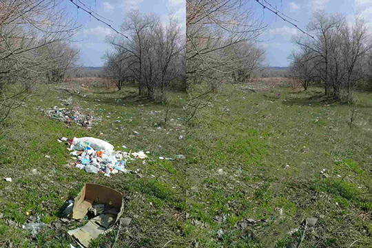 Саратовский чиновник наказан за уборку свалки с помощью «фотошопа»
