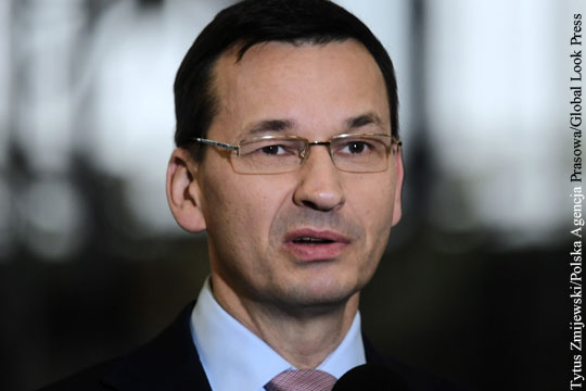 В Совфеде и Госдуме ответили напуганному «Северным потоком – 2» премьеру Польши