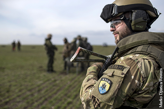 На Украине подтвердили запрет США на передачу своего оружия «Азову»