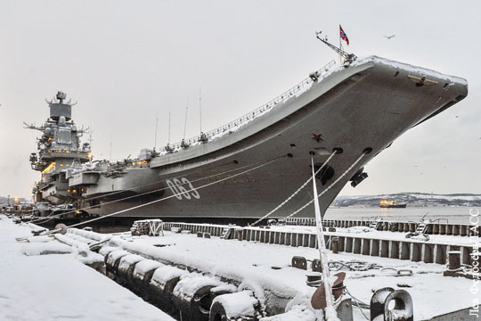 «Адмирал Кузнецов» из-за ЧП с плавдоком понес ущерб на десятки миллионов