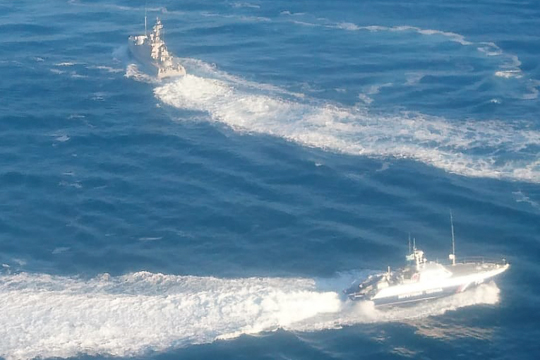В ФСБ отреагировали на сообщения о таране украинского корабля российским