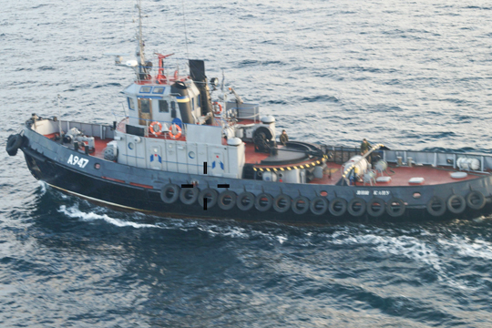 Предсказано самозатопление украинских кораблей в районе Керченского пролива