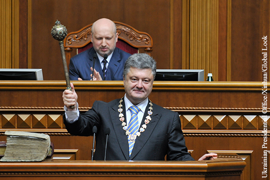 Порошенко пошел на срыв выборов президента Украины