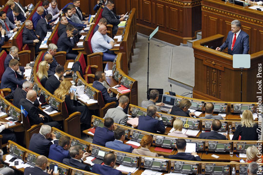 Рада не стала переносить выборы президента Украины