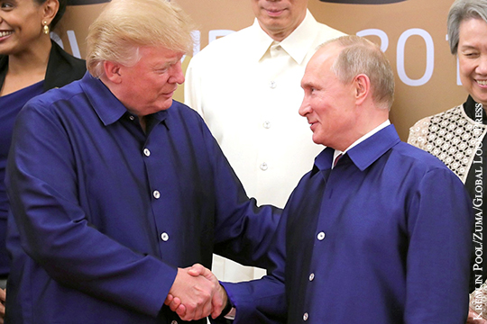 США подтвердили встречу Путина и Трампа на G20