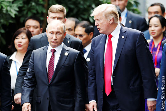 Белый дом объяснил причины отмены Трампом встречи с Путиным