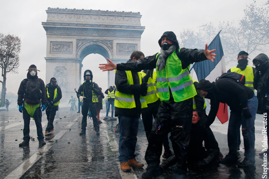 Во Франции придумали новую тактику протеста