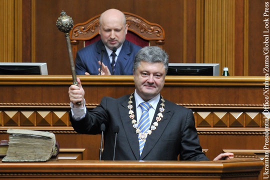 В Раде захотели дистанцировать Украину от Порошенко