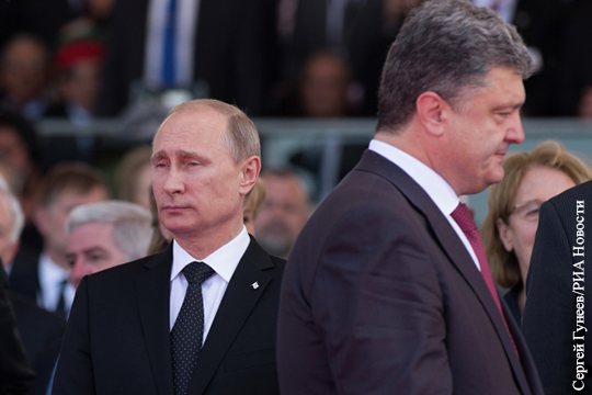 Почему Владимир Путин перестал говорить с Петром Порошенко?